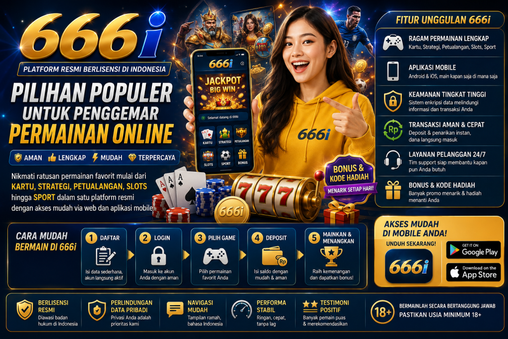Mengapa 666i Pilihan Populer untuk Penggemar Permainan Online di Indonesia